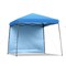 10 x 10 Feet Pop Up Tent Slant Leg Canopy with Roll-up Side Wall